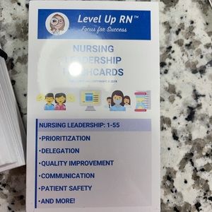 Level up RN nursing leadership